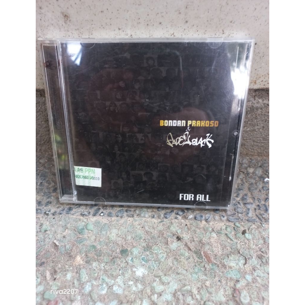 cd bondan prakoso fade 2 black - for all - ya sudahlah