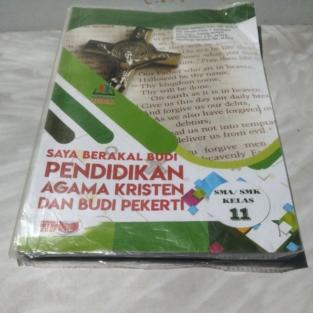pendidikan agama Kristen dan Budi Pekerti SMA SMK kelas 11