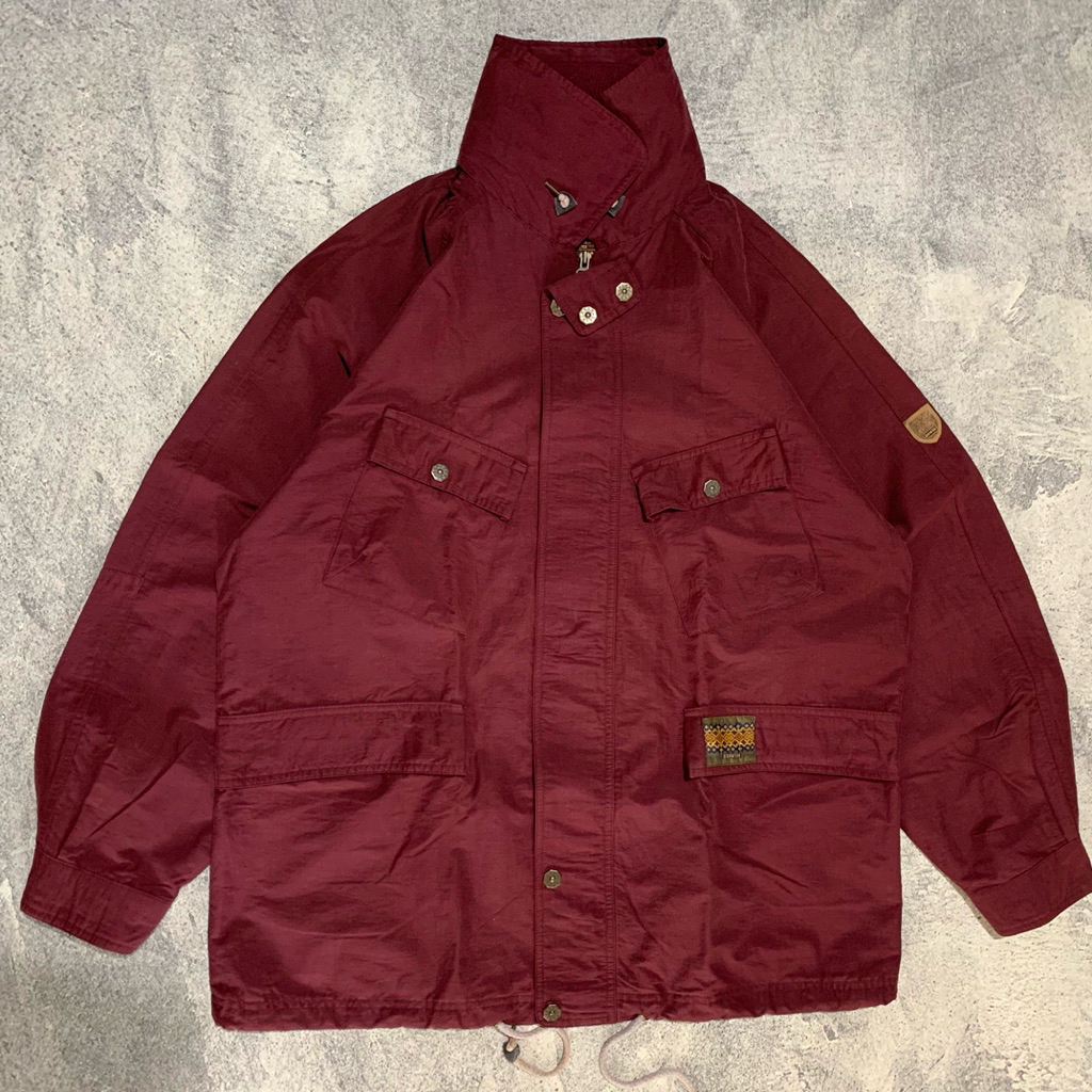 Edwin Jacket Maroon