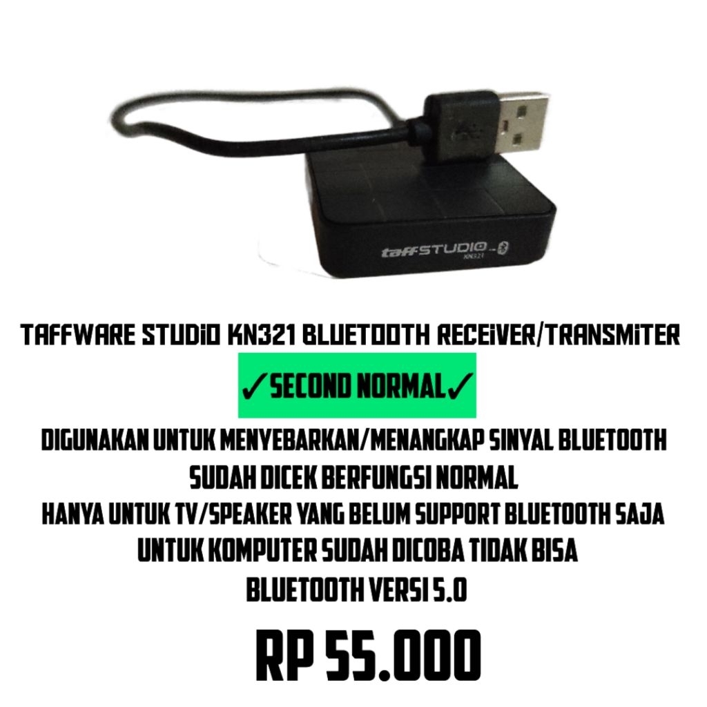 Taffware Studio KN321 Bluetooth Receiver/Transmiter (SECOND)