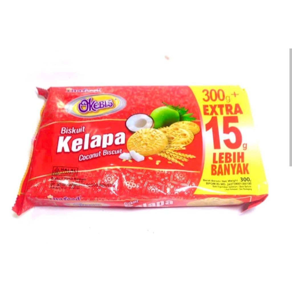 biskuit OKEBIS KELAPA 330gr