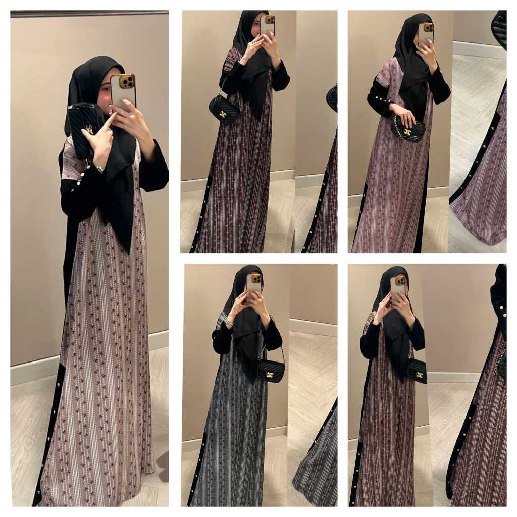 RANIYAA ABAYA RANIA DRESS BY KALEELA ID