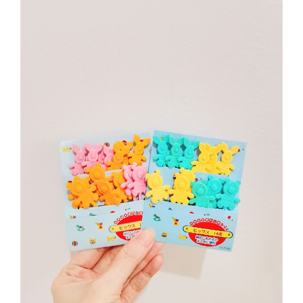 Food Picks Disney Pooh Piglet Picks Hias Bekal Bento Japan