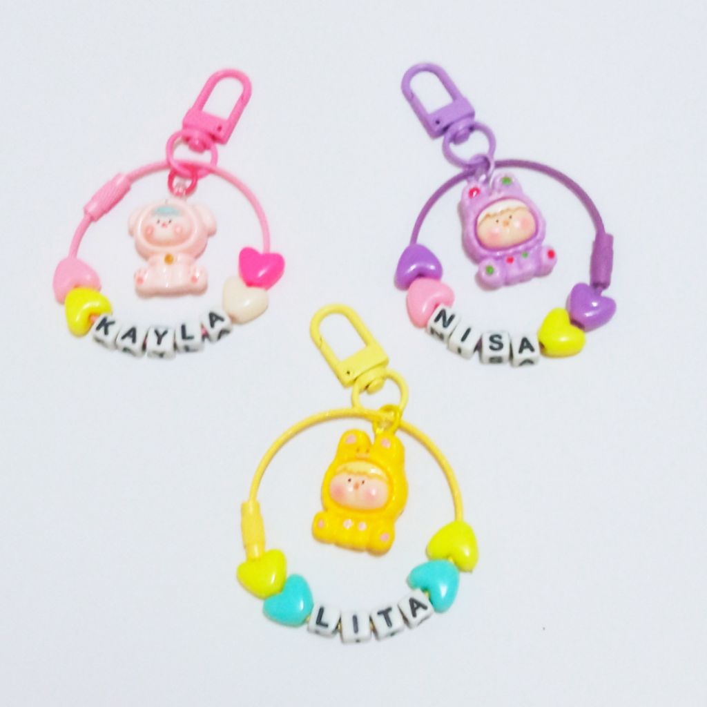 Gantungan Tas Nama / Gantungan Tas Anak