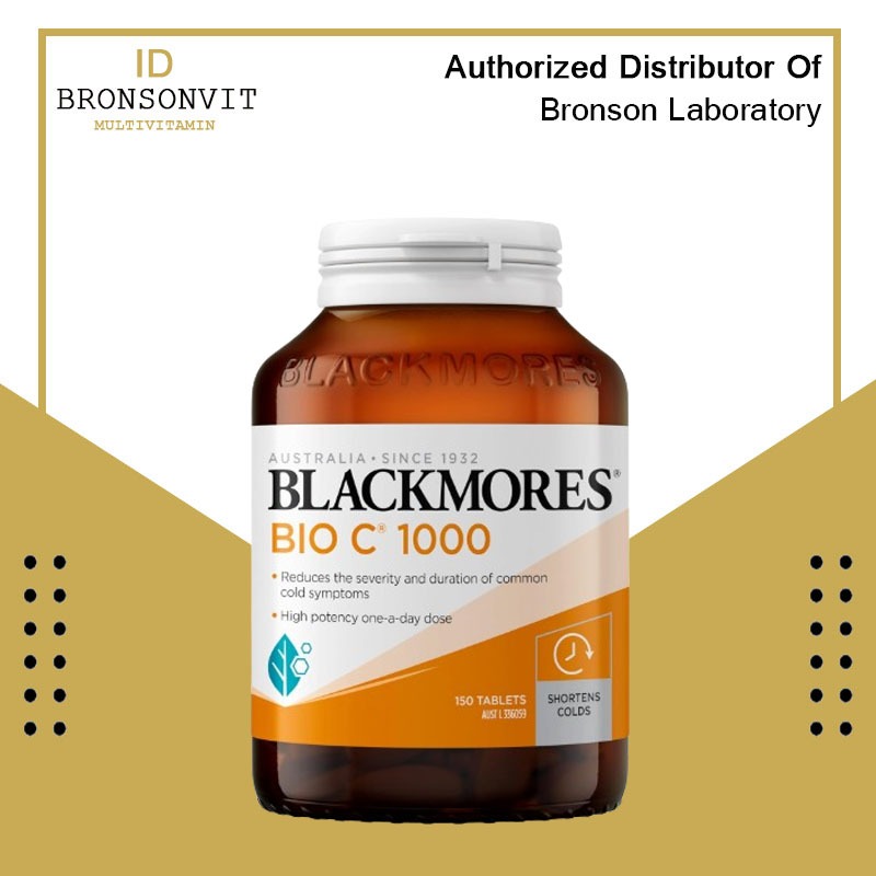 BLACKMORES Bio C 1000 mg Vitamin C 1000mg Tablet Vit C 150 Tablets