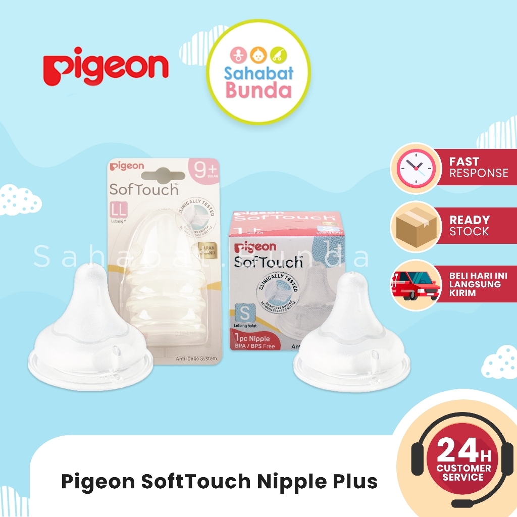 PIGEON Dot Empeng Botol Wide Neck / Dot Pigeon