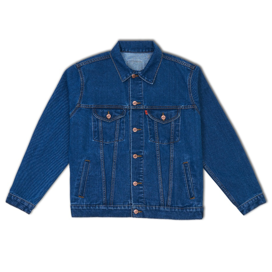 Jaket LEA Jeans 211 - Lea Basic Denim Jacket Medium Indigo 13 Oz 211071190