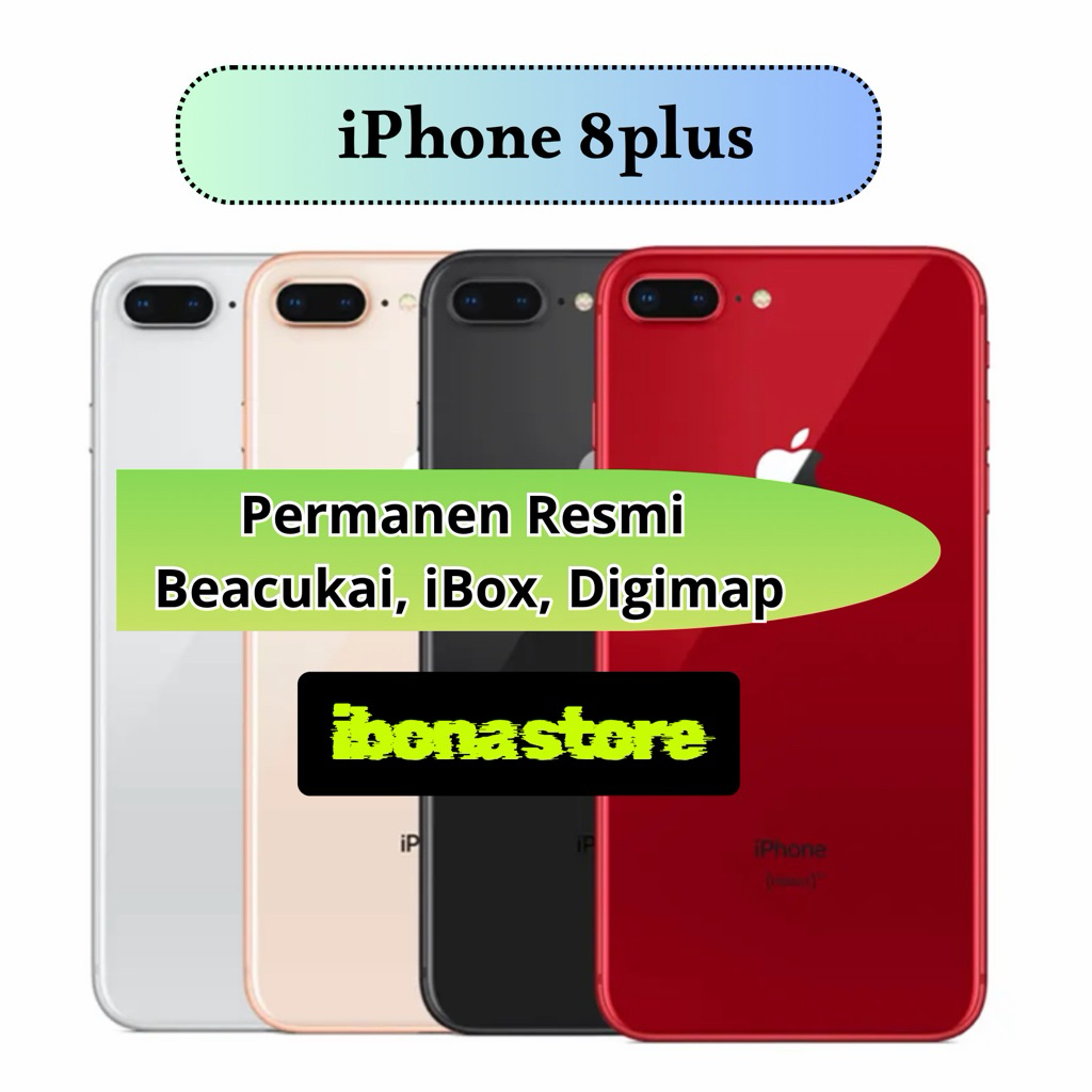 iPhone 8plus 64gb 256gb resmi second no minus