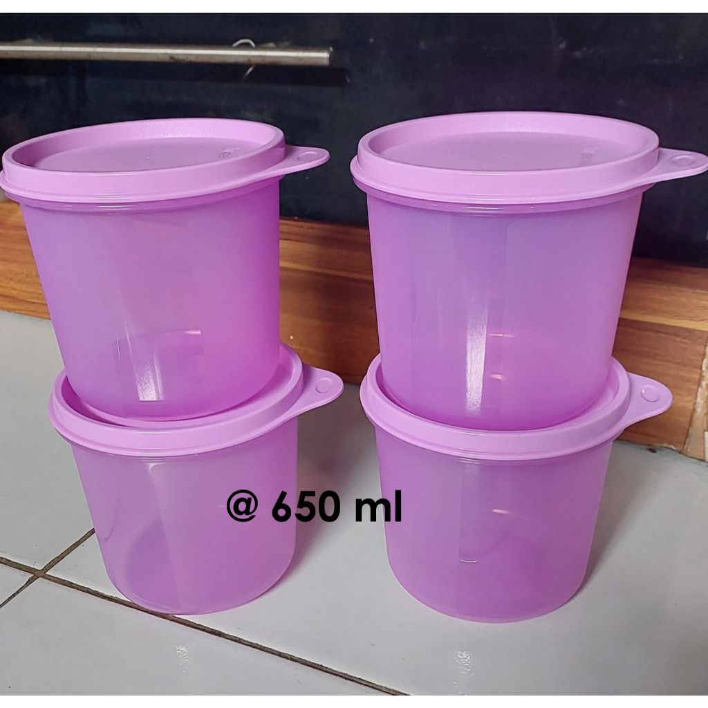 compact 650ml wadah serbaguna wadah gula original tupperware