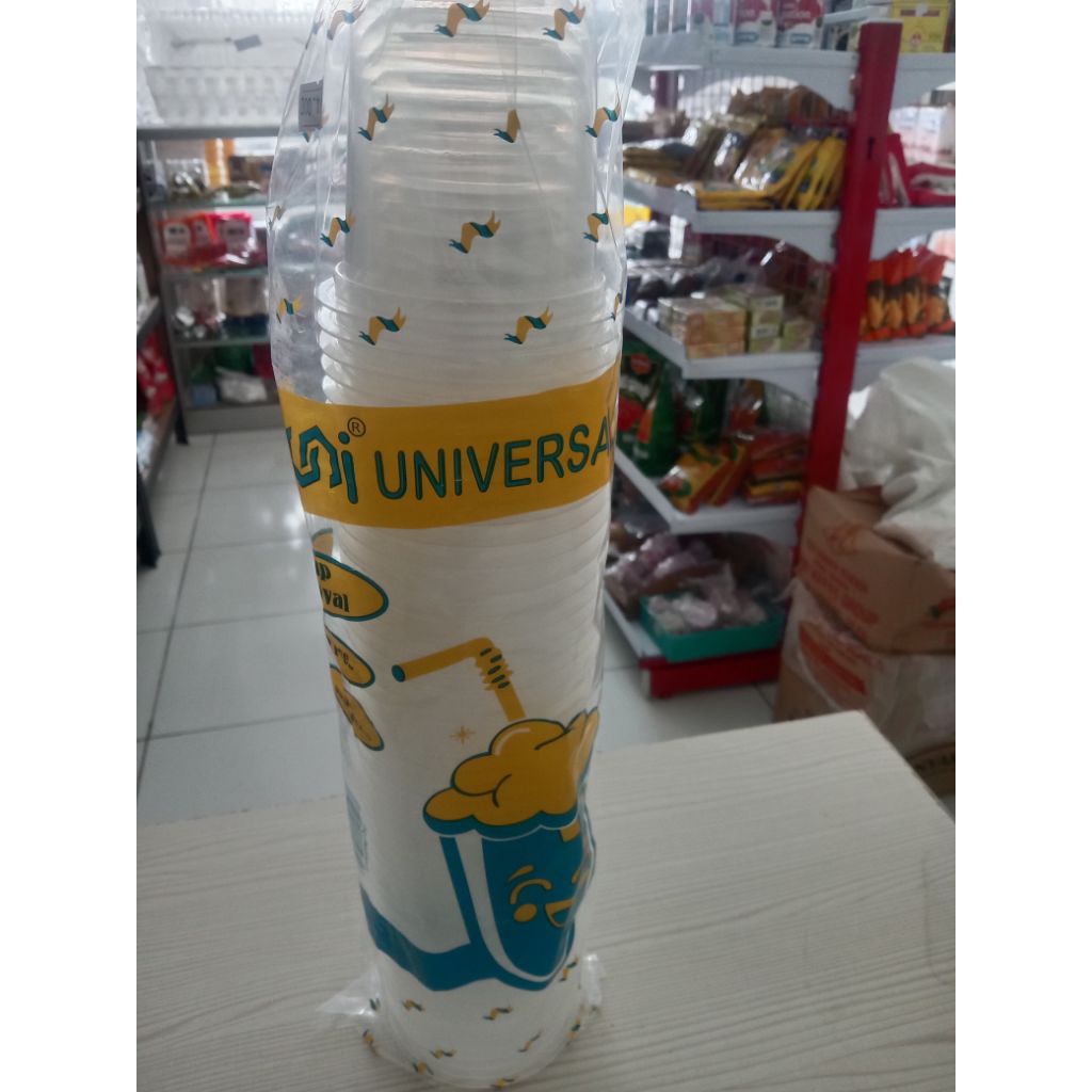 CUP OVAL12 OZ/ CUP MINUMAN 12 OZ isi 50pcs