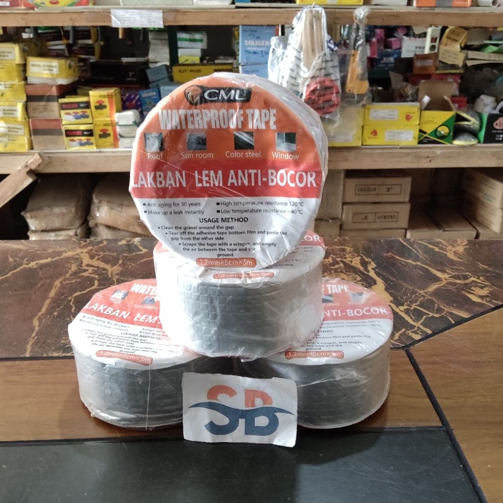 Lakban anti bocor tahan panas awet tambal bocor / Lem perekat anti bocor / lakban serbaguna / lakban