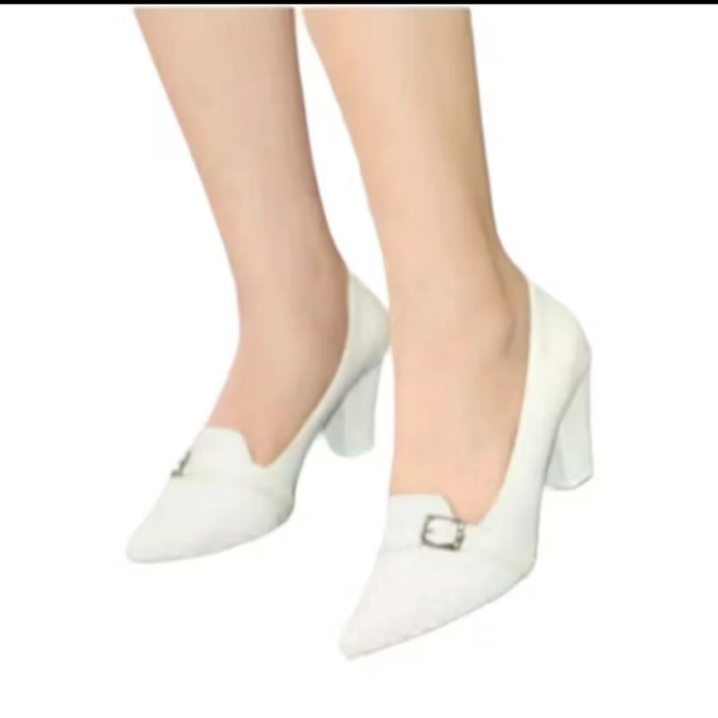 sepatu pentopl wanita kerja sepatu elgan pentopl wanita dewasa 7cm tahu