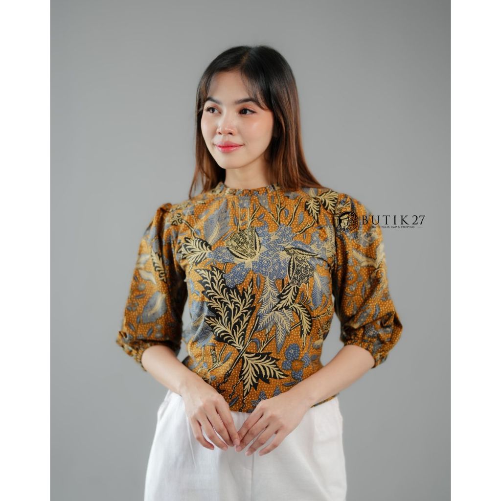 BUTIK27 - Safira Blouse Batik Wanita
