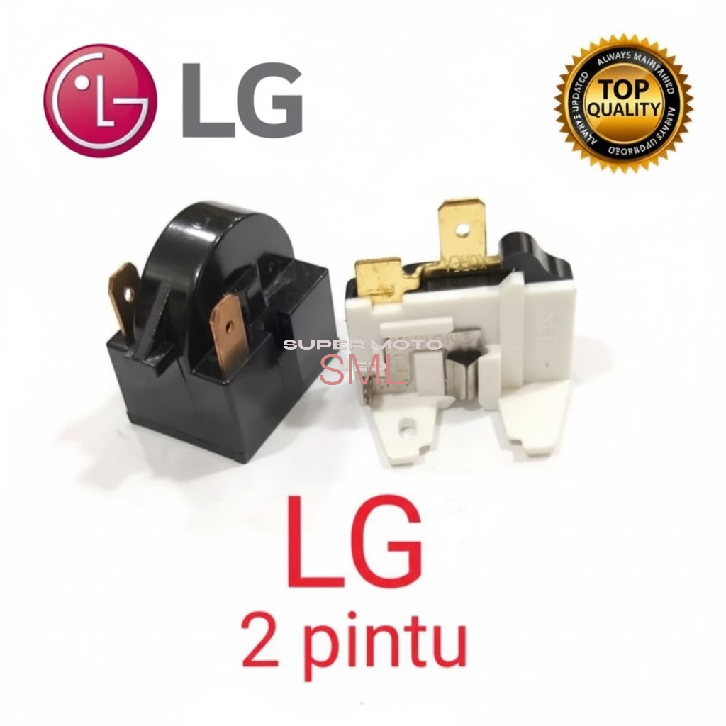 RELAY PTC OVERLOUD KULKAS LG 2 PINTU
