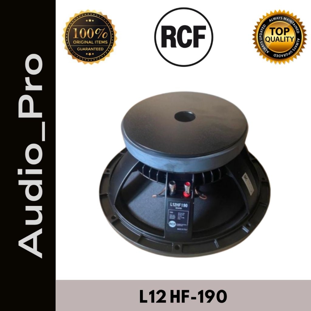 SPEAKER COMPONENT RCF 12HF190 / SPEAKER KOMPONEN RCF 12INCH