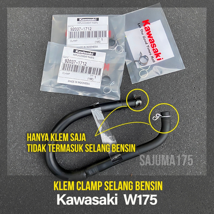 Klem Clamp Selang Bensin Kawasaki W175
