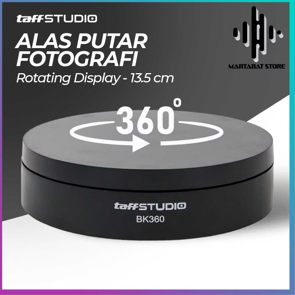 TAFFSTUDIO alas putar fotografi rotating