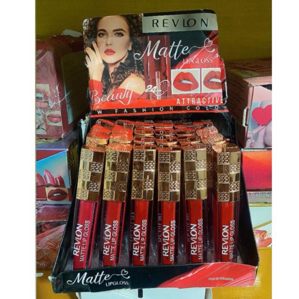 LUSINAN 12 PCS LIP CREAM MAYBELLINE LIPGLOS/LIPSTIK TAHAN LAMA