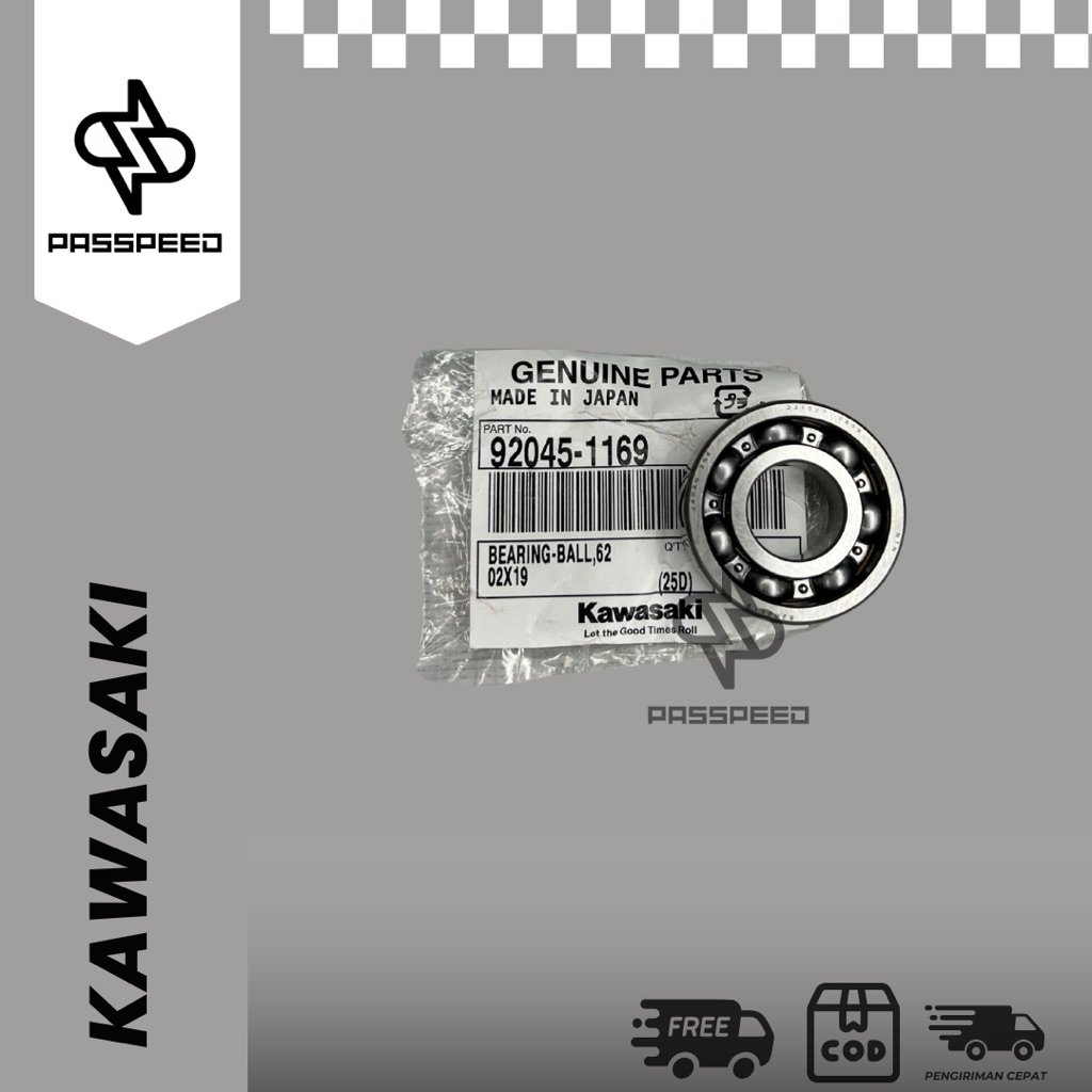 LAHER BEARING RASIO NINJA RR R SS ORIGINAL 92045-1169