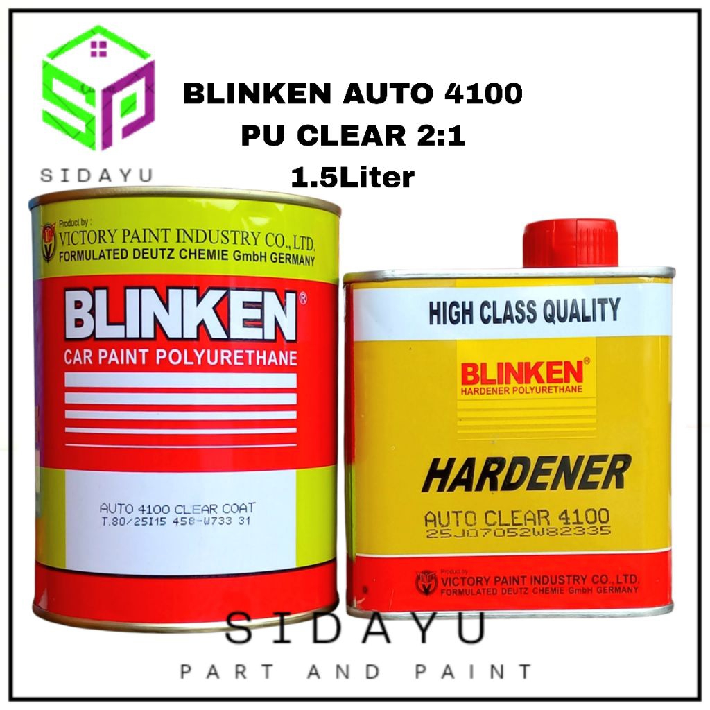 Cat Pernis Blinken 4100 Clear Gloss PU 1.5Liter