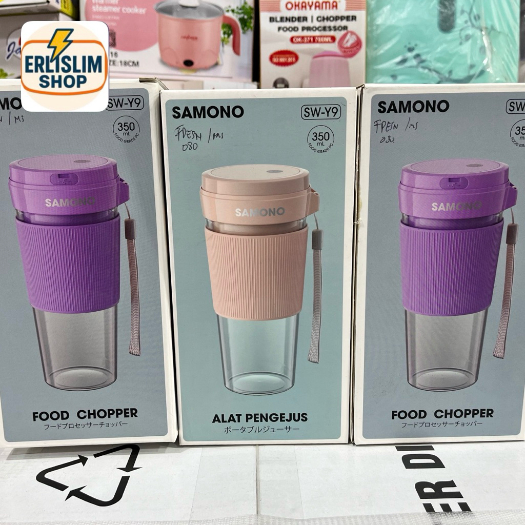 BLENDER PORTABLE SAMONO SW Y9 - BLENDER PORTABLE 350ML - BLENDER MINI PORTABLE MURAH SAMONO - SAMONO