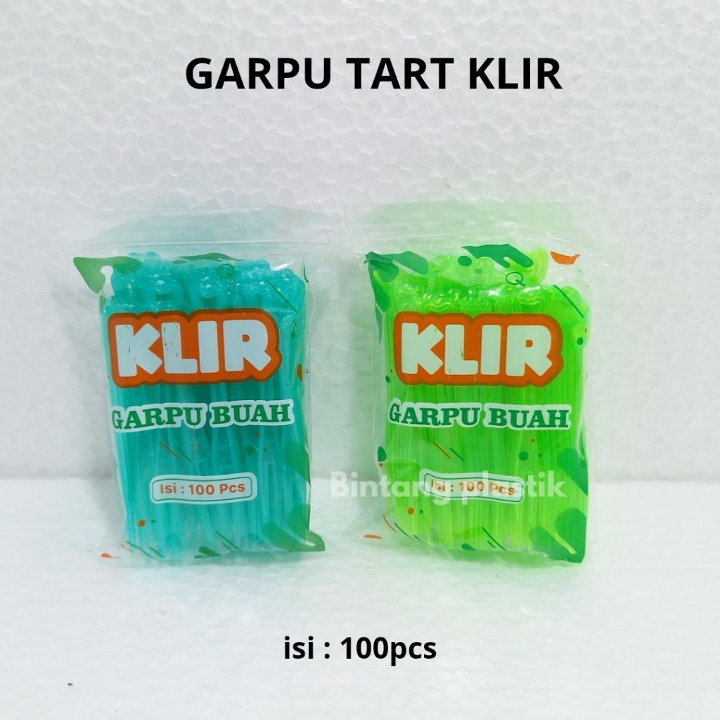 GARPU TART KLIR/ GARPU BUAH KLIR