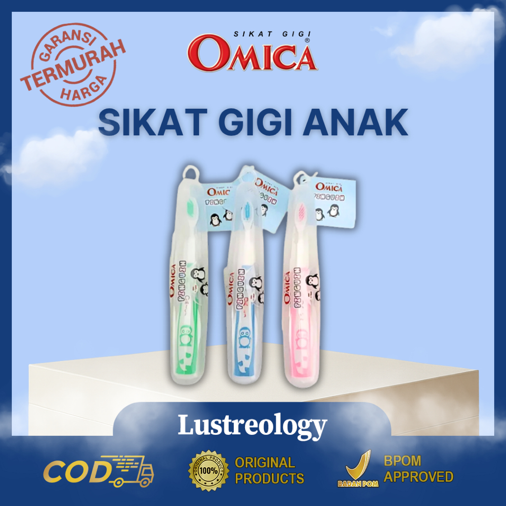 Sikat Gigi Omica Pinguin - Sikat Gigi Anak
