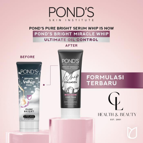 Pond's Pure Bright Serum Whip Foam