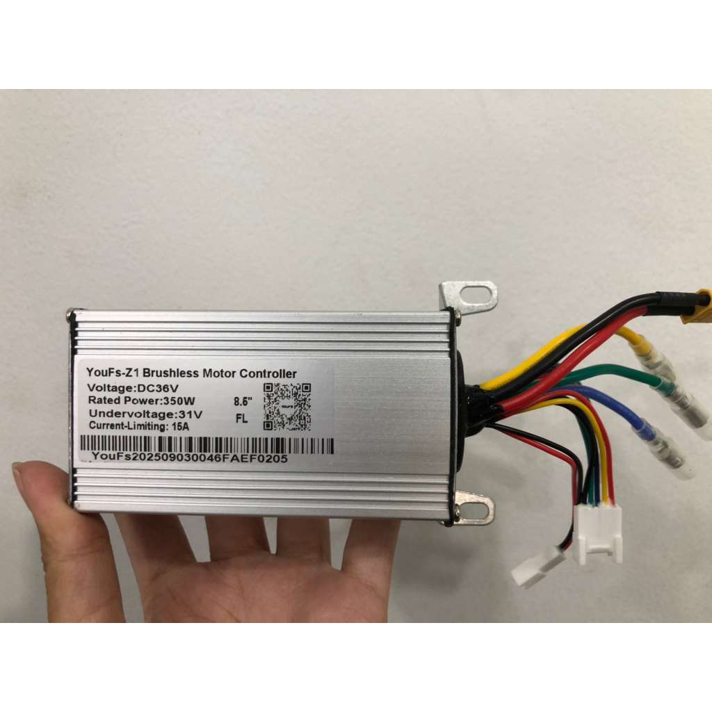 Controller bldc skuter listrik otoped 36v 350w ring8.5 M365