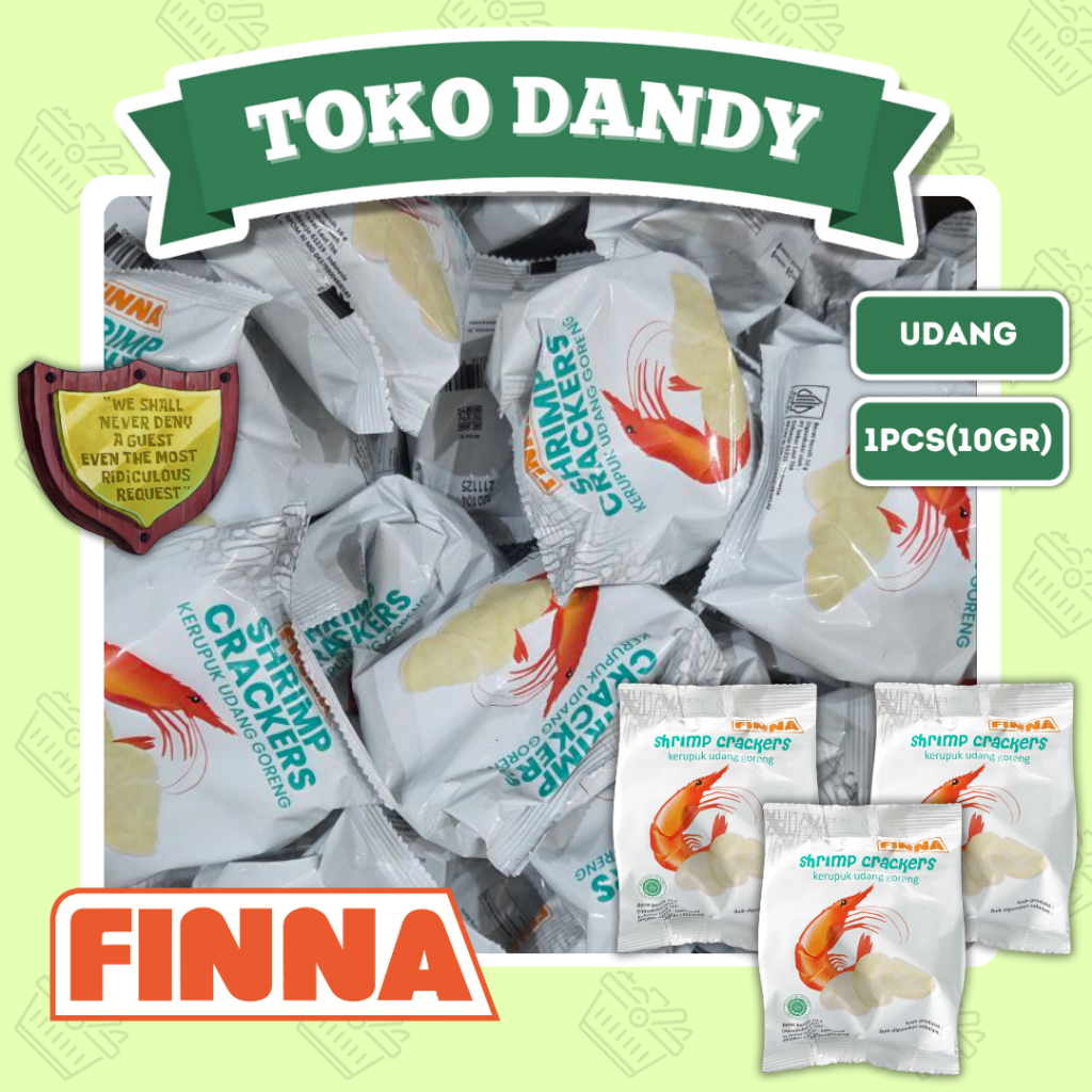 Finna Kerupuk Goreng Udang 10gr
