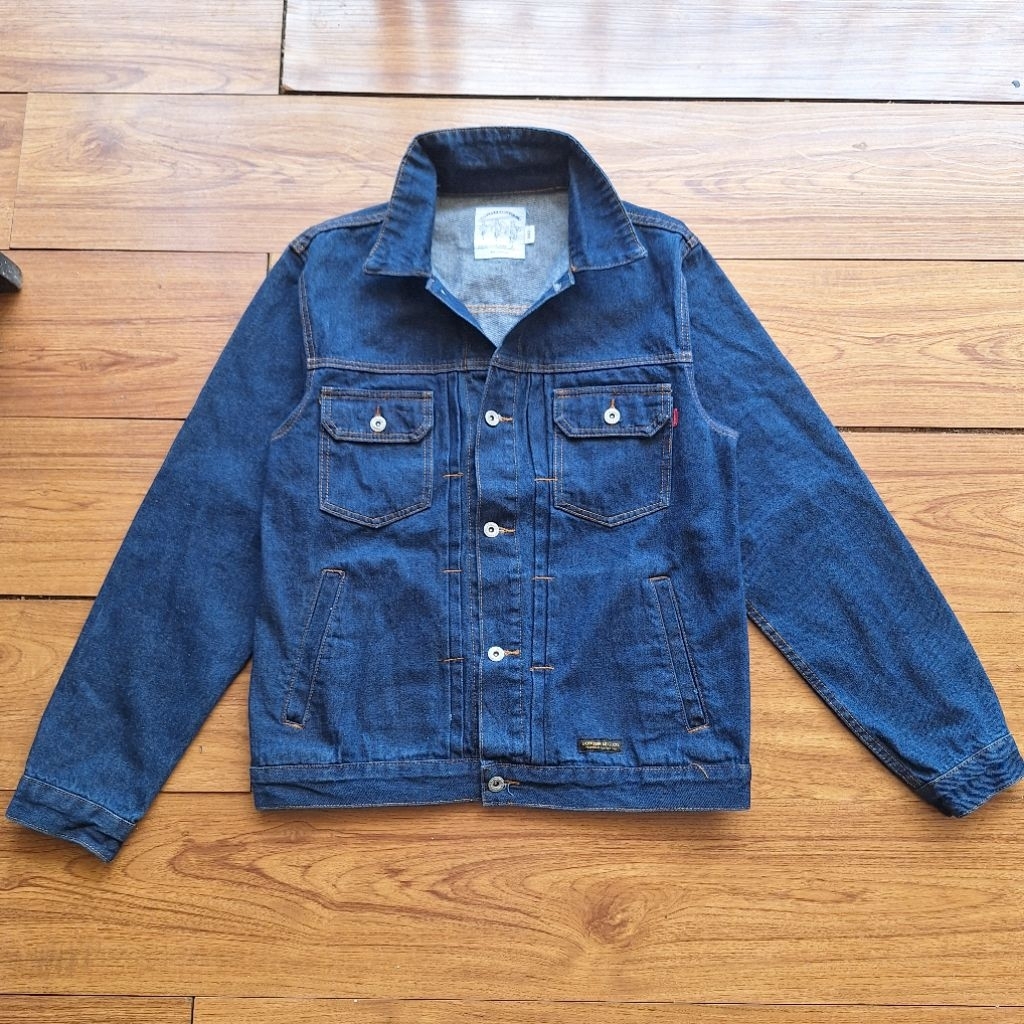 Type 2 Denim Trucker Jacket Dongsin Japan // lee rrl double rl kapital visvim
