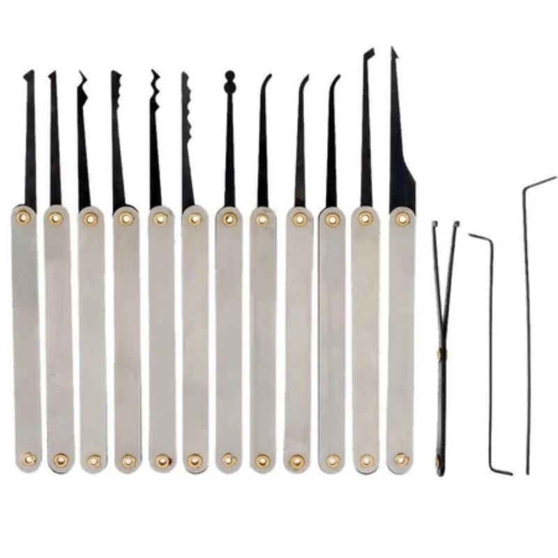 Alat Pembuka Kunci Tools Lock Pick Alat Ahli Kunci Lengkap