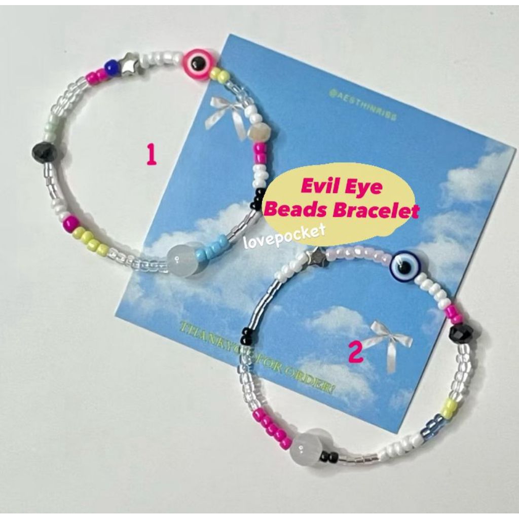 Gelang Manik Manik Evil Eye