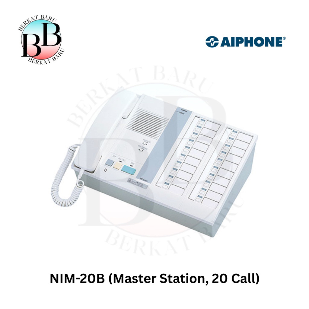 NIM-20B Aiphone (Master Station, 20 Call) (New + Original 100%)