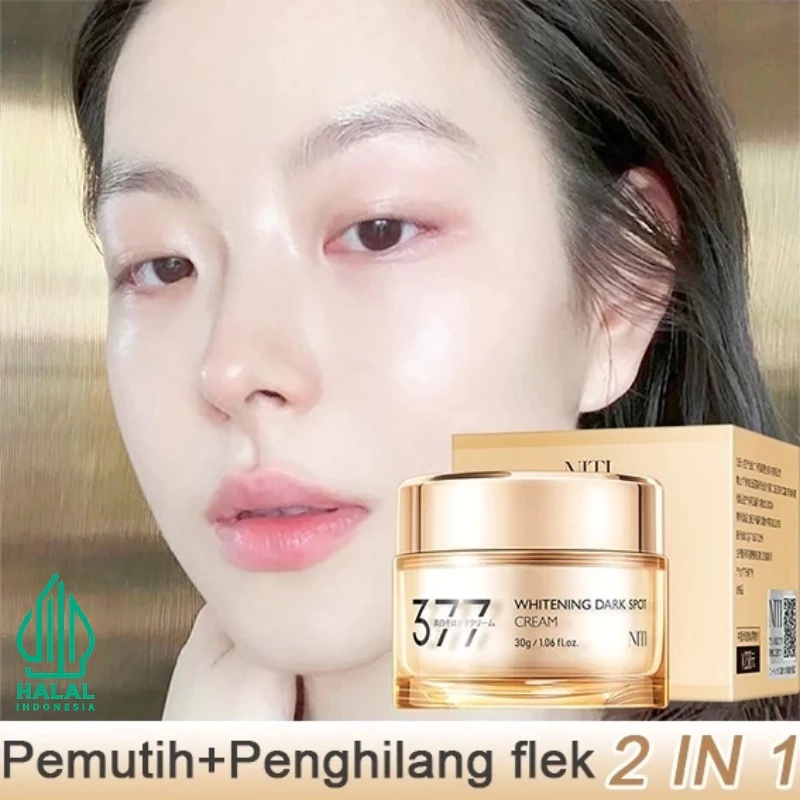 377 Krim Pemutih Penghilang Flek 30g Niacinamide Pemutih dan Pelembab BPOM