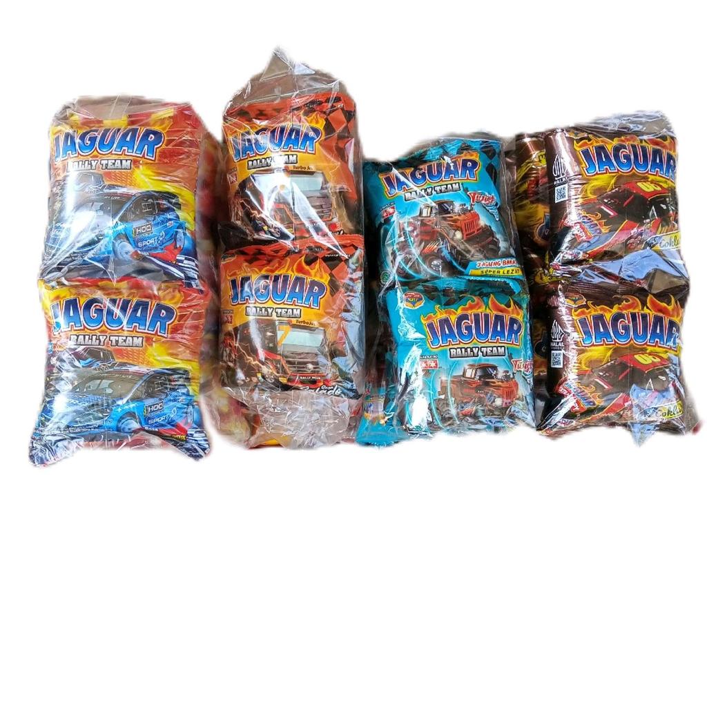 Snack Berhadiah Viral Chiki Tiger JAGUAR Netto 10 PCS