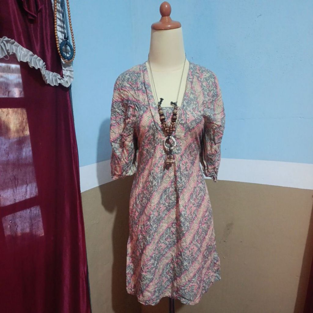 Daster Batik/Dress batik /mini Dress