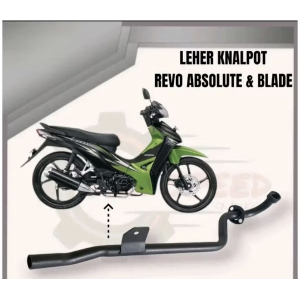 Leher Knalpot Motor Revo absolute Revo blade