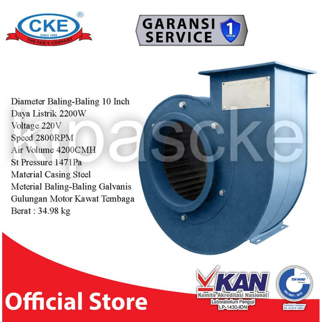 CKE Fan Official - CKE Centrifugal Fan 10 Inch Blower Fan Keong Hisap Udara Kipas Blower