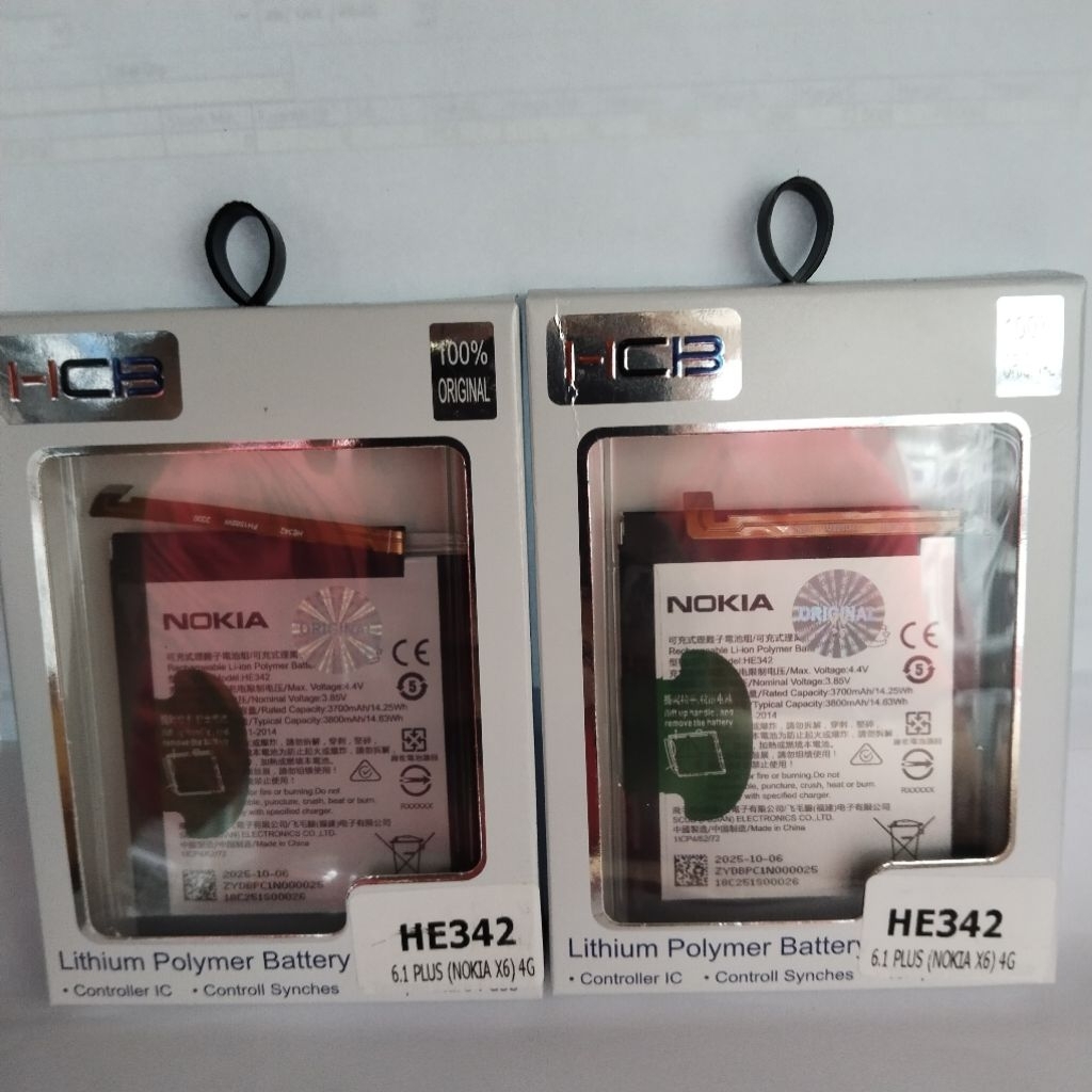 BATERAI BATRE BATRAI NOKIA 6.1+/NOKIA 6.1 PLUS/BATERAI NOKIA HE342 ORIGINAL 100%