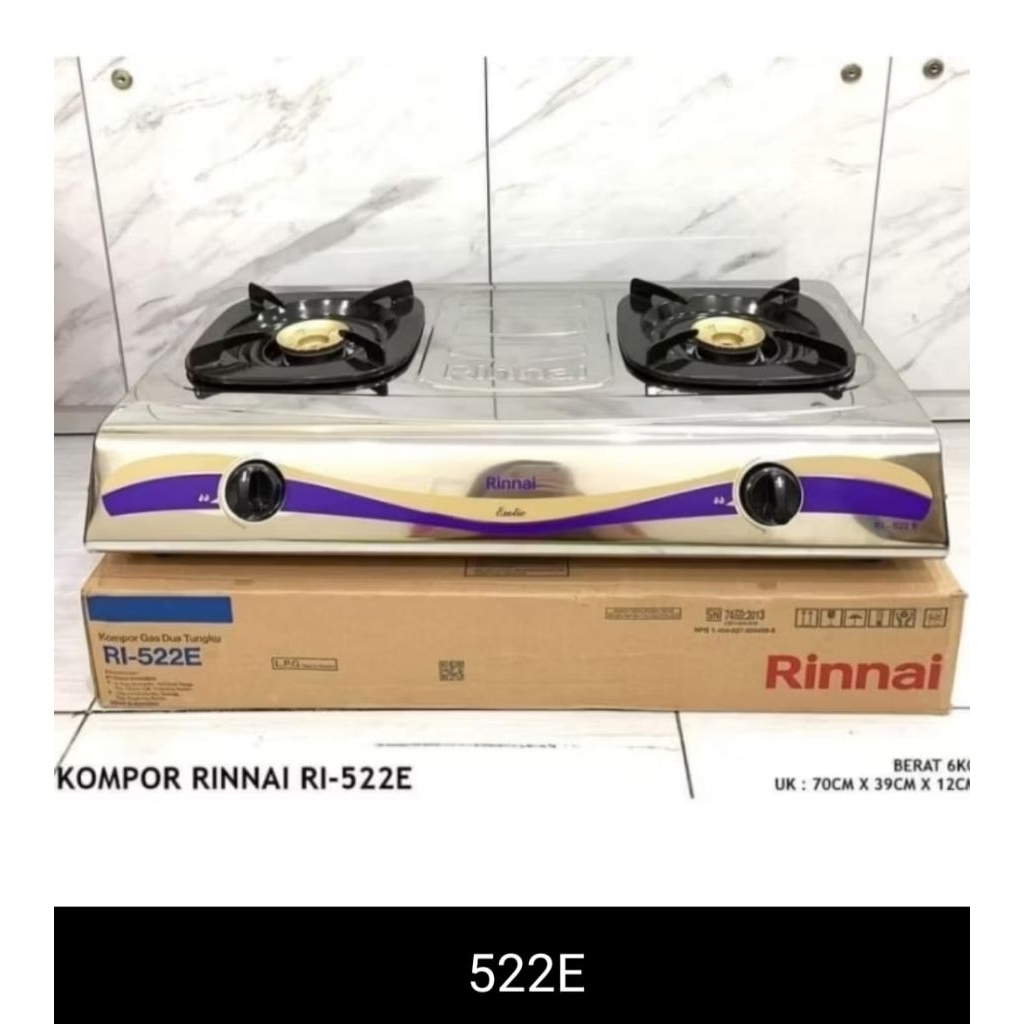 kompor 2tungku rinai 522e