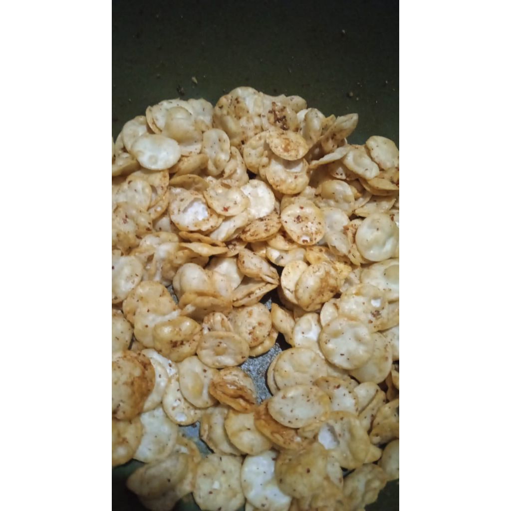 ciblak (cireng seblak) pedas gurih daun jeruk 450 gram