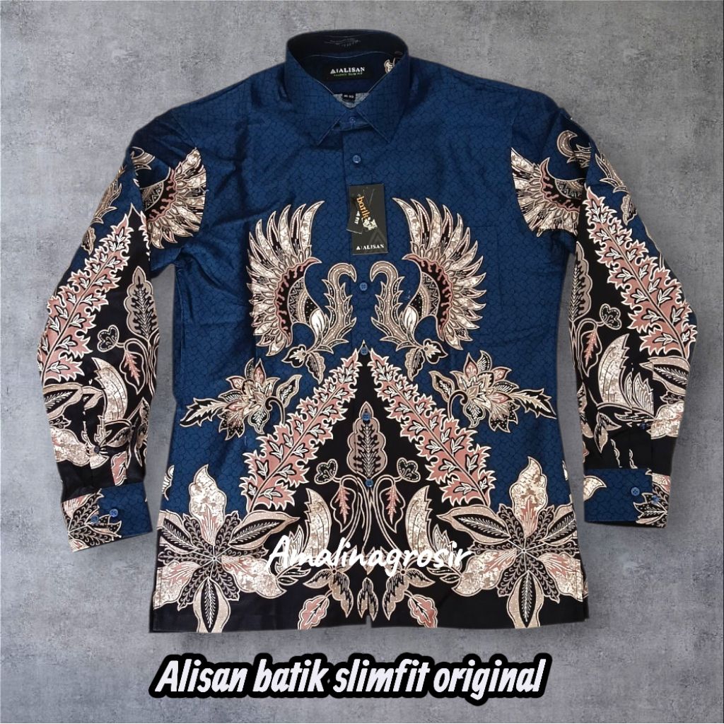 alisan batik panjang slimfit
