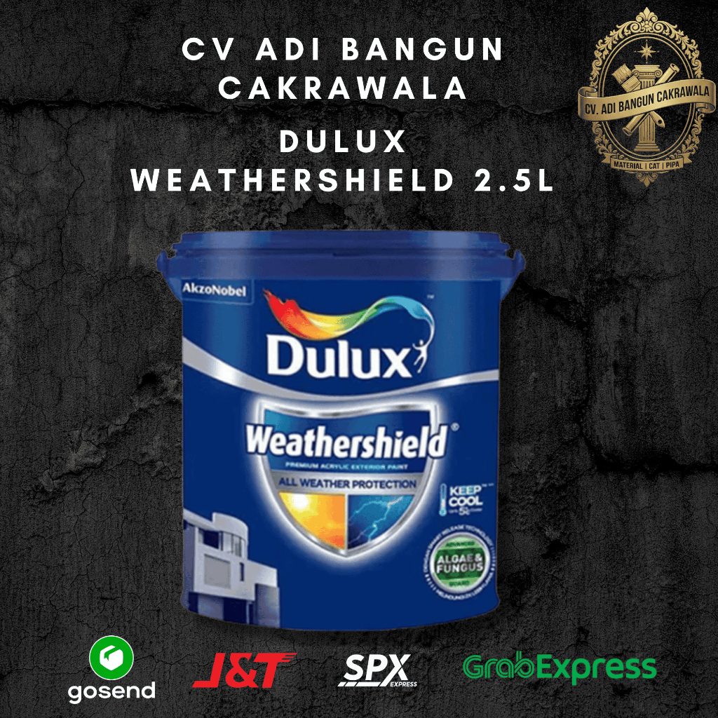 CAT Dulux WeatherShield 2.5KG Ready Mixed / Tinting