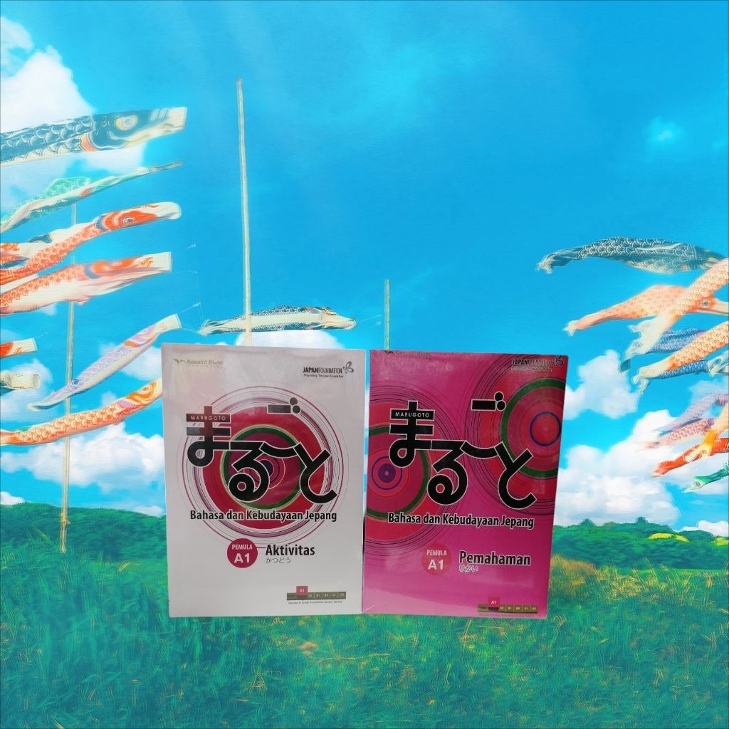 Paket 2 buku MARUGOTO. bahasa dan kebudayaan Jepang