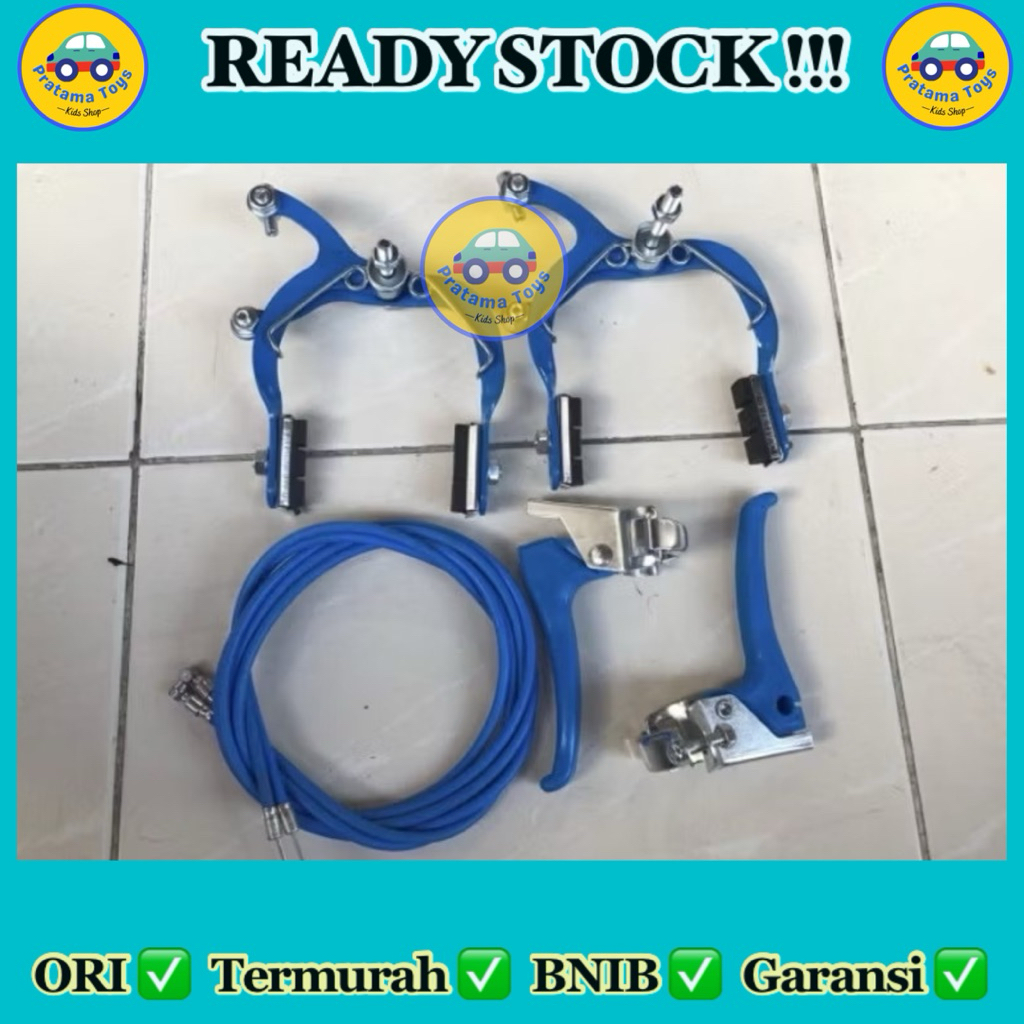 Rem Sepeda Set Sepeda V Brake Warna BMX MTB Gunung Lipat Folding Murah
