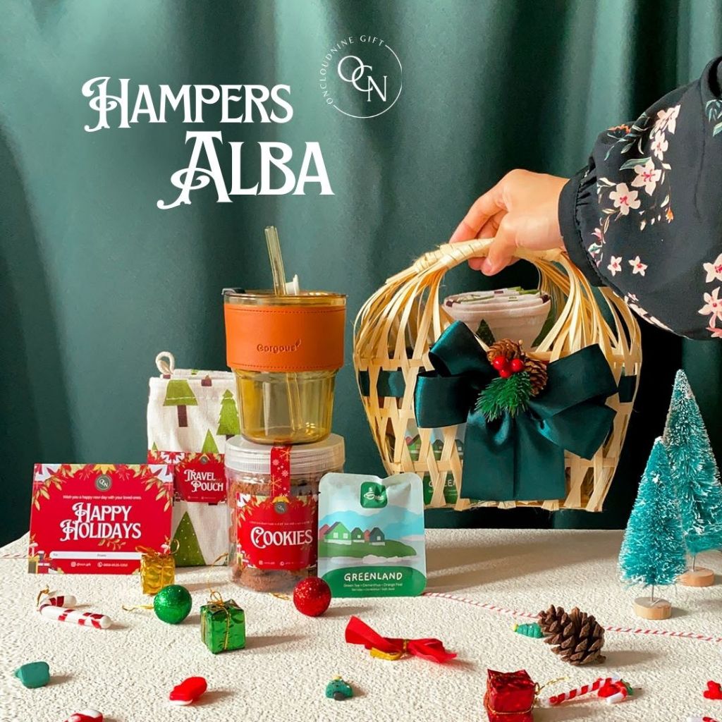 OCN Gift - Hampers Natal Kue Kering Premium / Parcel Premium Christmas / Parcel Natal