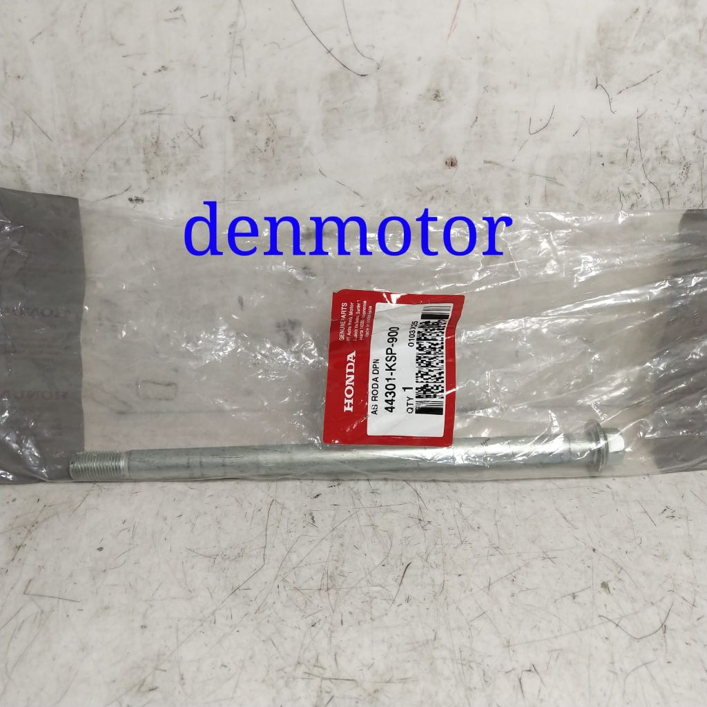 AS RODA DEPAN MEGA PRO 2010/VERZA/CB 150 VERZA/VARIO 160 ORIGINAL HONDA 44301-KSP-900