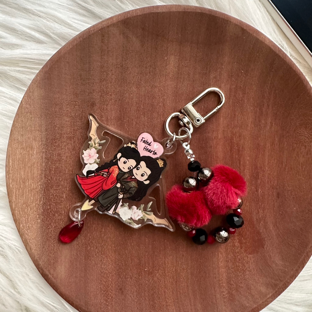 Gantungan Kunci Tas Akrilik / Acrylic Keychain CDrama Fated Hearts Chen ZheYuan