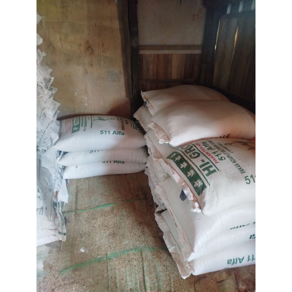 Pakan 511 Alfa 1 Kg Untuk Ayam KUB Joper Pullet Petelur dan Broiler